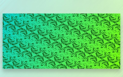 Ornamento Pattern Spring &amp;amp; Aqua Background