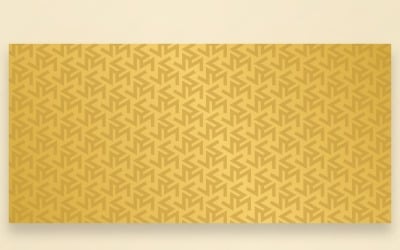 Ornamentový vzor kakao a zlaté pozadí