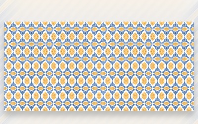 Patrón de adorno Fondo violeta y amarillo