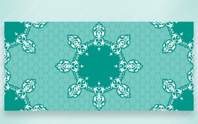 Patrón de adorno Jade y fondo Tiffany