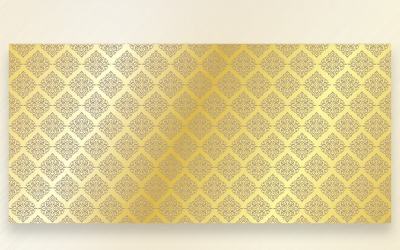 Patrón de ornamento Fondo dorado y bronceado