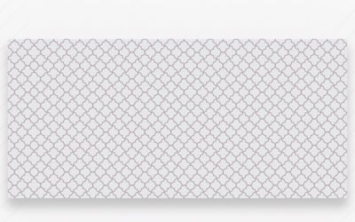 Prydnadsmönster Silverbakgrund