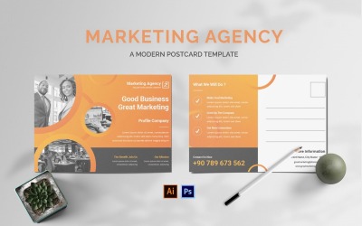Marketing Project Postcard
