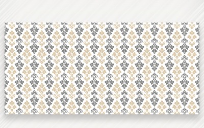 Ornament Pattern Suntan &amp;amp; Grey Background