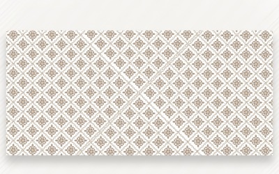 Ornamentmuster Schokolade & Weißer Hintergrund