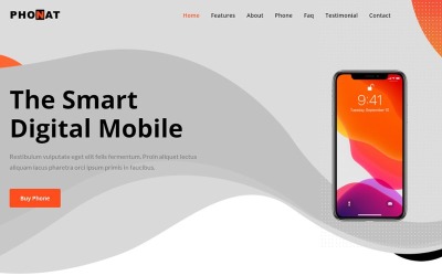 Phonat - Uygulama Ürünü ve BT Hizmetleri Açılış Sayfası Şablonu