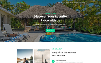 Safar - WordPress тема для туристичних та туристичних агентств