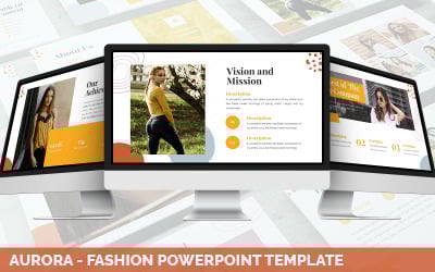Aurora - Moda Powerpoint Şablonu