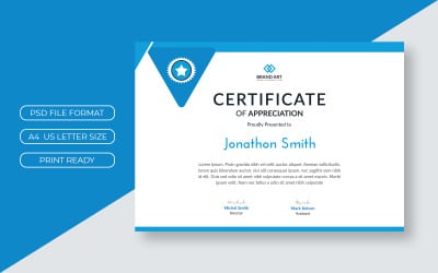 Corporate Diploma Certificate Template