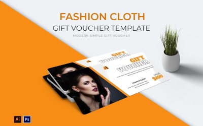 Fashion Cloth Gift Voucher