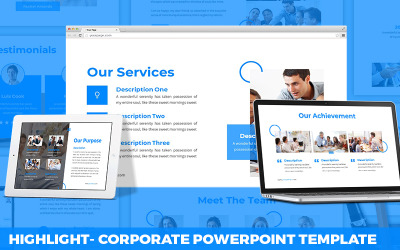 Highlight - Corporate Powerpoint-mall