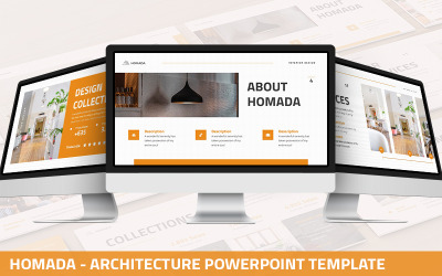 Homada - šablona Powerpoint architektury