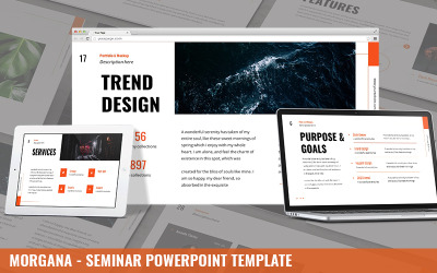 Morgana - Powerpoint-Vorlage für Seminare