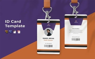 Daniel Bryan - Plantilla de tarjeta de identificación