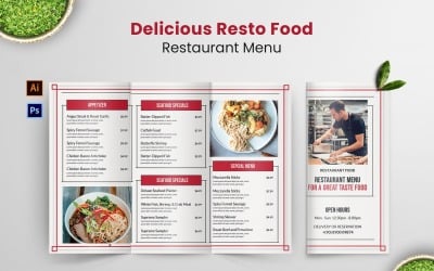 Delicious Resto Food Menu