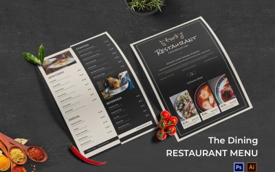 Dining Restaurant Food Menu