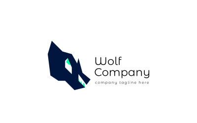 Logotipo da Wolf Head - Corporativo