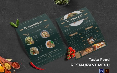 Restaurant Taste Food Menu