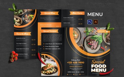 Special Restaurant Food Menu