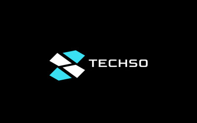 Buchstabe S - Technologie-Logo