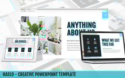 Haslo - Creatieve PowerPoint-sjabloon