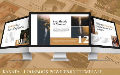 Kanata - Lookbook Szablon Powerpoint