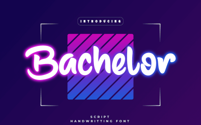 Bachelor - Beautiful Handwriting Font