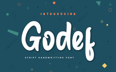 Godef - Bellissimo font per la scrittura a mano