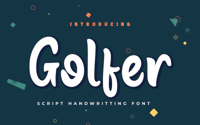 Golfer - Beautiful Handwriting Font
