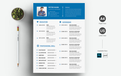 Peter Mark – CV &amp;amp; Resume Template