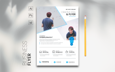 Creative &amp;amp; Clean Business Flyer