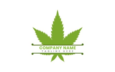 Natural Hemp Business Logo Template