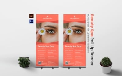 Banner Roll Up Beauty Spa