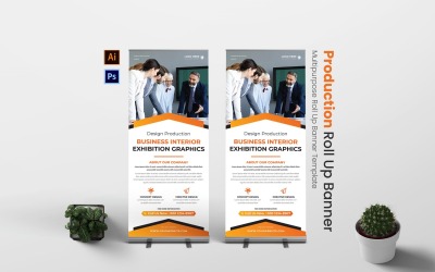Design Production Roll Up Banner