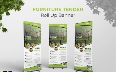 Furniture Tender Roll Up Banner