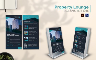 Property Lounge Rack Card Brochure