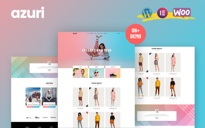 Azuri — тема WordPress для WooCommerce