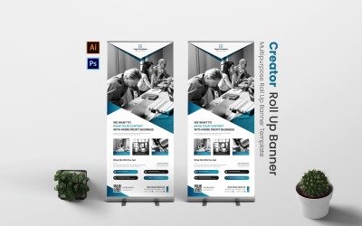 Content Creator roll-up banner