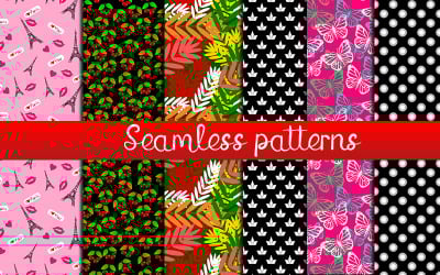 6 Fabric Seamless Patterns