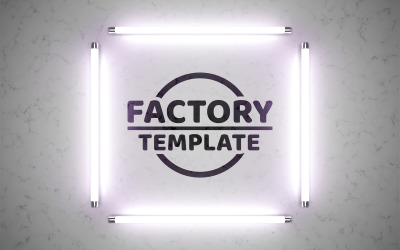 Logo binnen 4 lampen - Productmodel