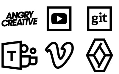 Logo's Icon Pack in Windows 10-stijl