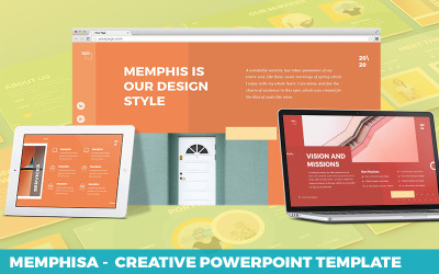 Memphisa - Szablon Creative Powerpoint