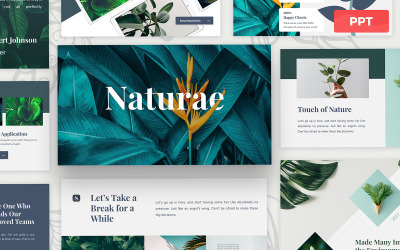 Naturae - шаблон презентації Powerpoint