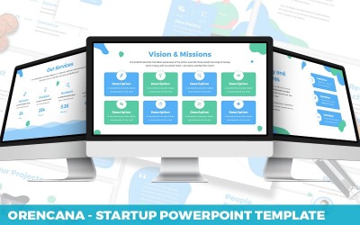 Orecana - Startup Powerpoint Template
