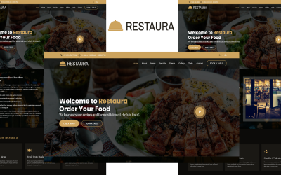 Restaura - Az étterem nyitóoldali Bootstrap 5 sablonja