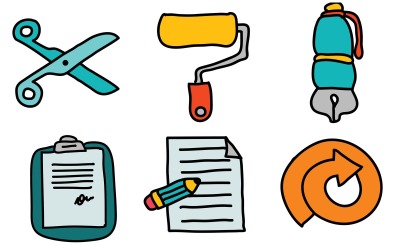 Simge Paketini Doodle Stilinde Düzenleme