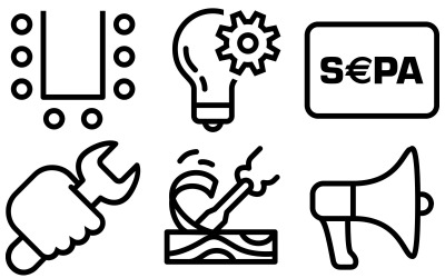 Business Icon Pack i iOS-stil