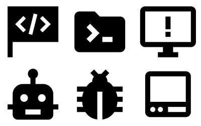 Icon Pack programmeren in materiaal gevulde stijl