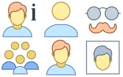 Ofis Stilinde Profil Simge Paketi