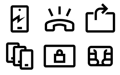 Windows 10 Stilinde Mobil Simge Paketi